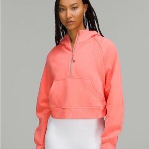 Lululemon Scuba Oversized Half Zip Up Hoodie